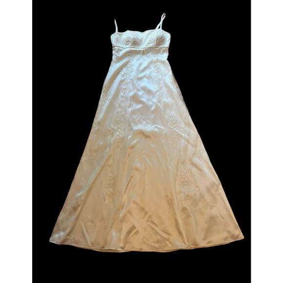 Jovani Elegant White Dress - Picture 1 of 14